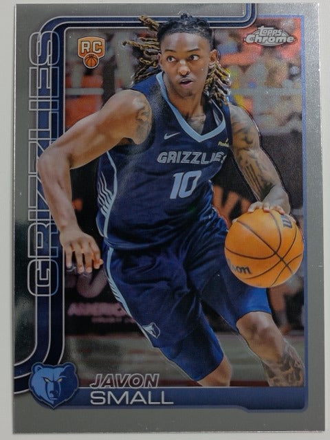 2025-26 Topps Chrome Basketball Javon Small #299 RC
