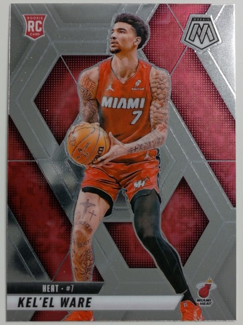 2024-25 Panini Mosaic Basketball Kel’el Ware #232 RC