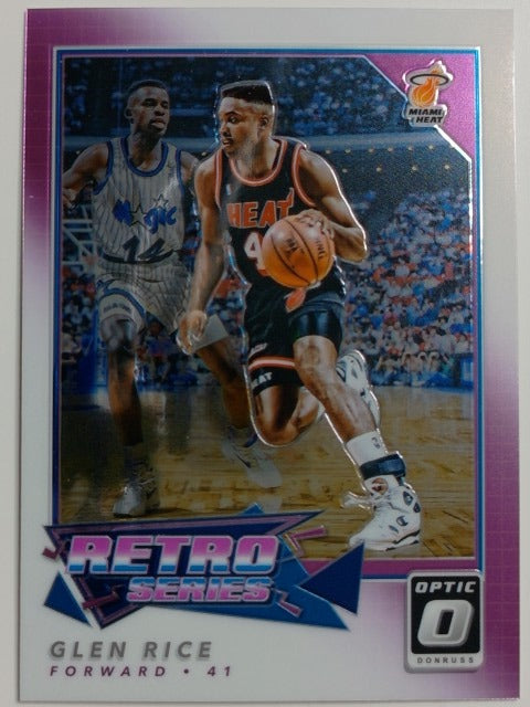 2017-18 Donruss Basketball Retro Series Glen Rice #10