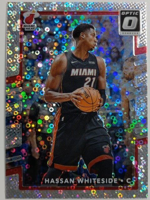 2017-18 Donruss Optic Basketball Fast Break Holo Hassan Whiteside #80