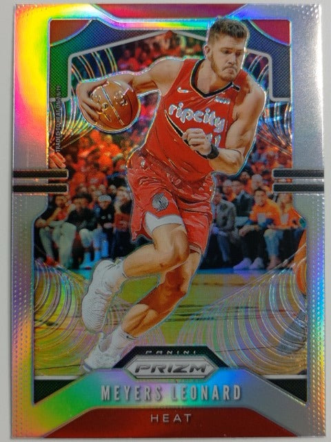 2019-20 Panini Prizm Basketball Prizm Silver Meyers Leonard #117