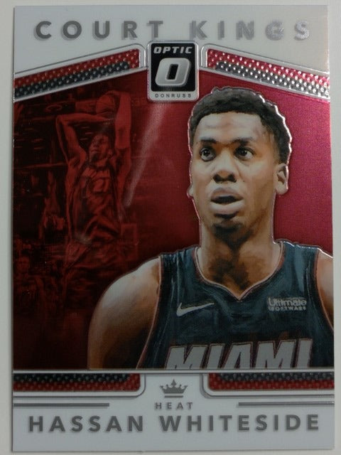 2017-18 Donruss Optic Basketball Court Kings Hassan Whiteside #10