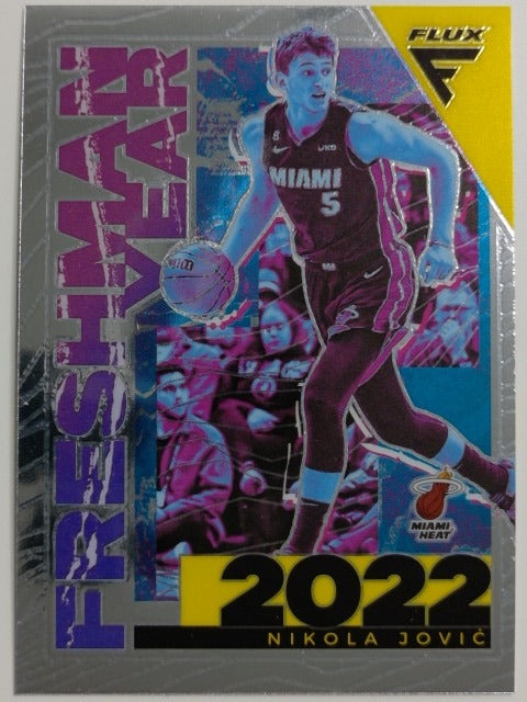 2022-23 Panini Flux Basketball Freshman Year Nikola Jovic #18
