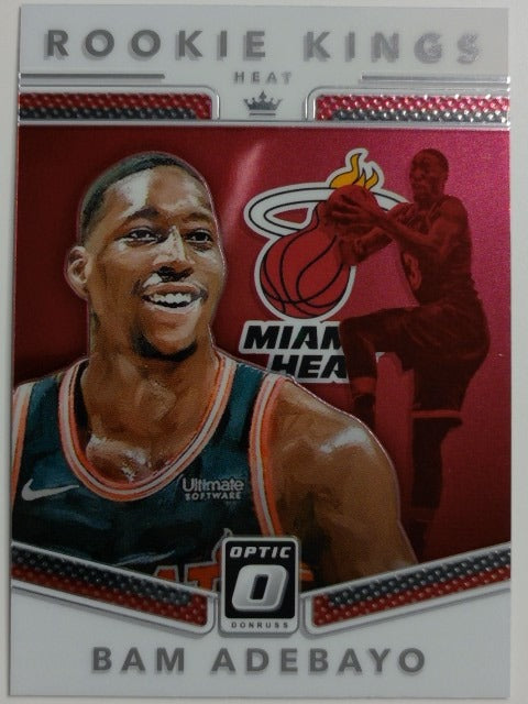 2017-18 Donruss Optic Basketball Rookie Kings Bam Adebayo #14