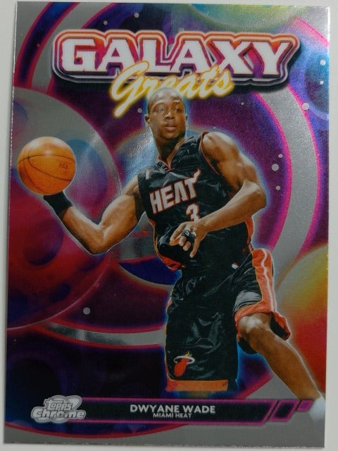2025-26 Topps Chrome Cosmic Basketball Galaxy Greats Dwyane Wade #GG-4