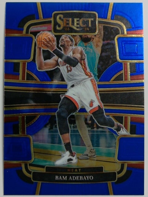 2023-24 Panini Select Basketball Blue (Retail Base) Bam Adebayo #59