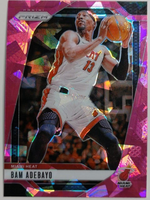 2024-25 Panini Prizm Basketball Prizm Pink Ice Bam Adebayo #97