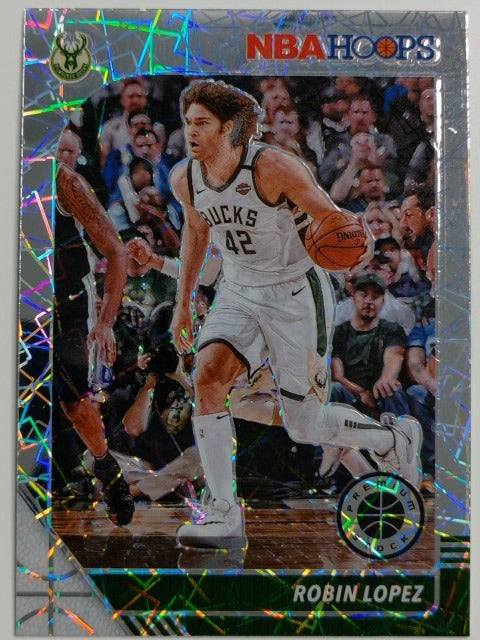 2019-20 Hoops Premium Stock Basketball Prizm Silver Laser Robin Lopez #31