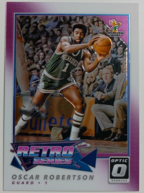 2017-18 Donruss Optic Basketball Retro Series Oscar Robertson #17