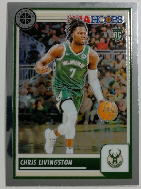 2023-24 Hoops Premium Stock Basketball Chris Livingston #99