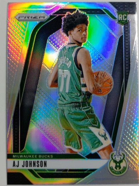2024-25 Panini Prizm Basketball Prizm Silver AJ Johnson #251