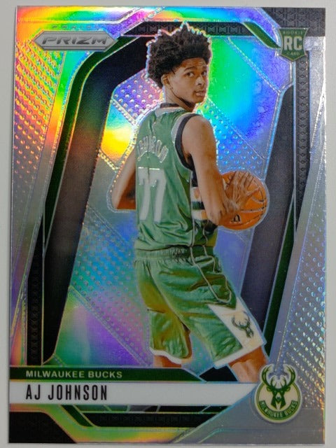 2024-25 Panini Prizm Basketball Prizm Silver AJ Johnson #251