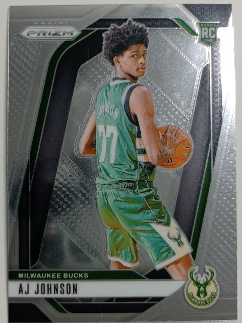 2024-25 Panini Prizm Basketball AJ Johnson #251 RC