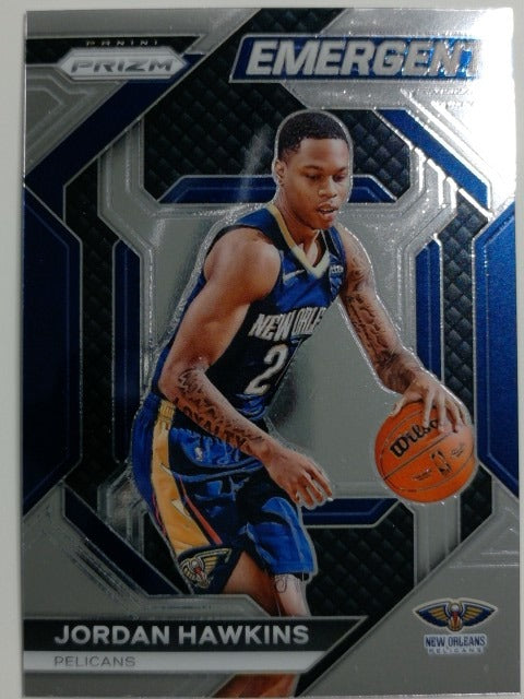 2023-24 Panini Prizm Basketball Emergent Jordan Hawkins #19