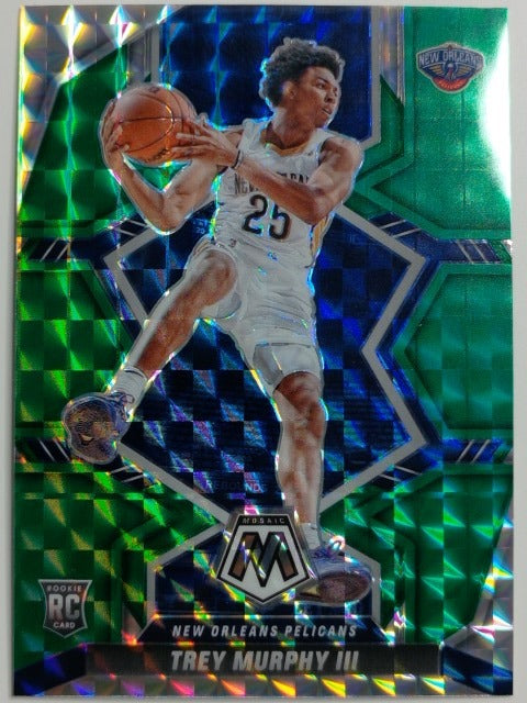 2021-22 Panini Mosaic Basketball Green Trey Murphy III #219 RC