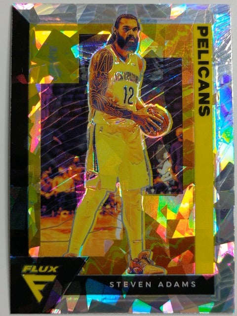 2020-21 Panini Flux Basketball Red Cracked Ice Steven Adams #114