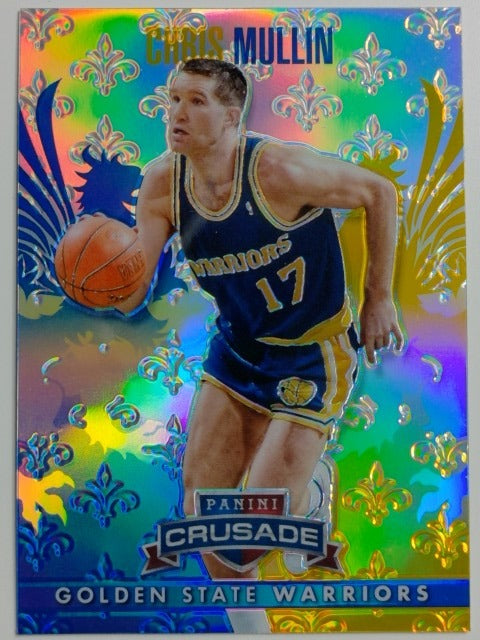 2013-14 Panini Crusade Basketball Crusade Blue Chris Mullin #3