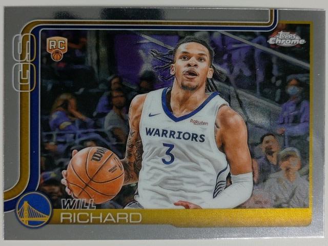 2025-26 Topps Chrome Basketball Will Richard #287 RC