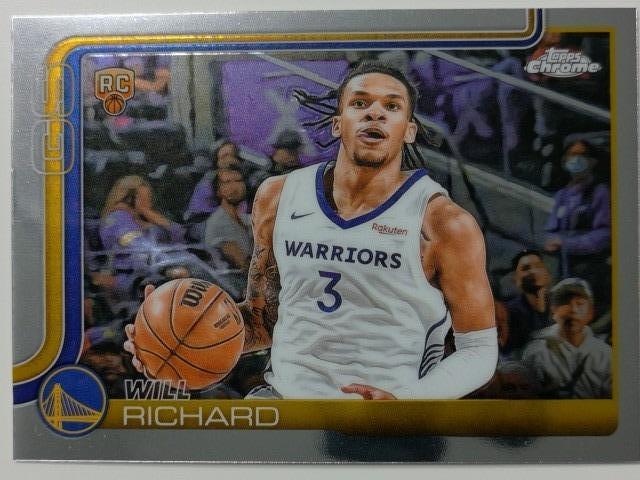 2025-26 Topps Chrome Basketball Will Richard #287 RC