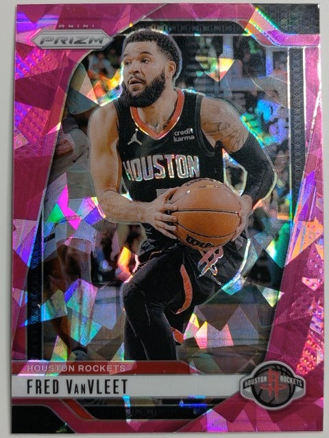 2024-25 Panini Prizm Basketball Prizm Pink Ice Fred VanVleet #170