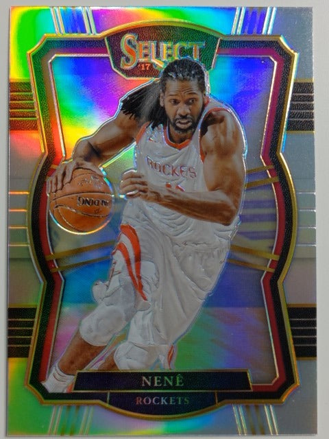 2017-18 Panini Select Basketball Silver Prizm Nene #182