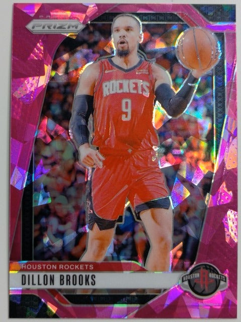 2024-25 Panini Prizm Basketball Prizm Pink Ice Dillon Brooks #213