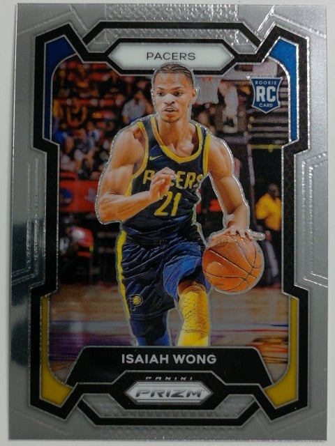 2023-24 Panini Prizm Basketball Isaiah Wong #154 RC