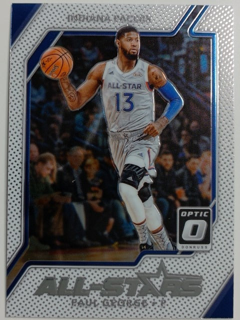 2017-18 Donruss Optic Basketball All Stars Paul George #22