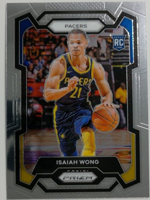 2023-24 Panini Prizm Basketball Isaiah Wong #154 RC