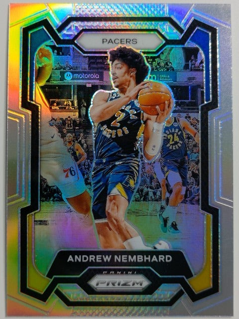 2023-24 Panini Prizm Basketball Prizm Silver Andrew Nembhard #211
