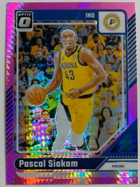2024-25 Donruss Optic Basketball Hyper Pink Pascal Siakam #187