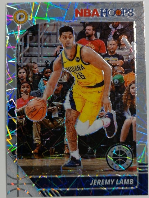 2019-20 Hoops Premium Stock Basketball Prizm Silver Laser Jeremy Lamb #263