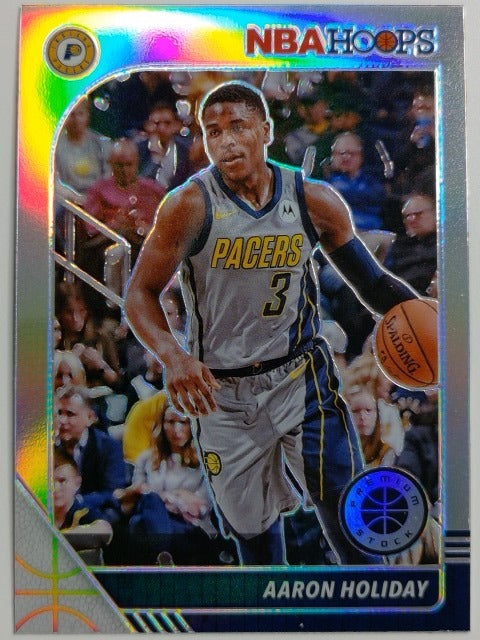 2019-20 Hoops Premium Stock Basketball Prizm Silver Aaron Holiday #74