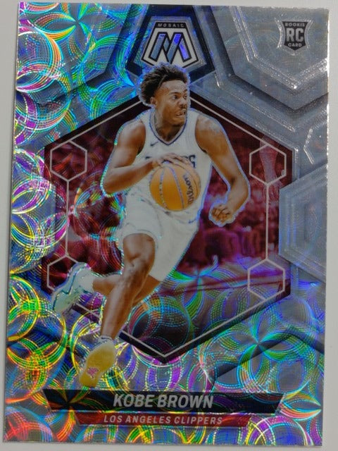 2023-24 Panini Mosaic Basketball International Kobe Brown #209 RC