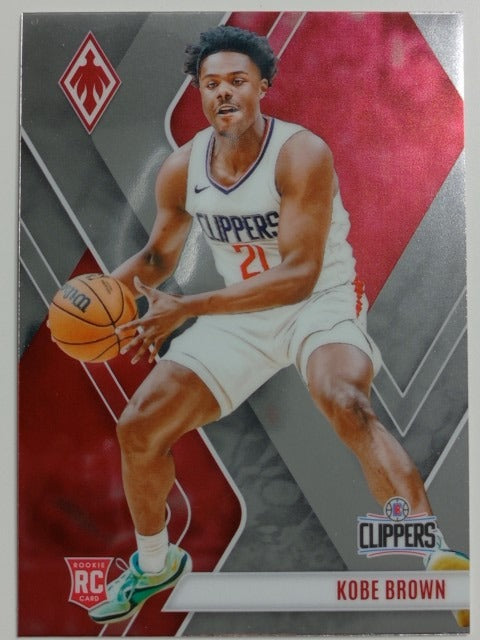 2023-24 Panini Phoenix Basketball Kobe Brown #257 RC