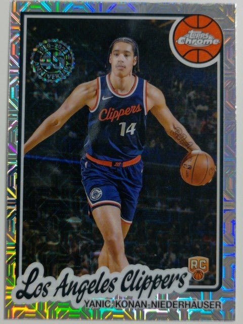 2025-26 Topps 1980-81 Topps Chrome Basketball Yanic Konan-Niederhäuser #TC-YK