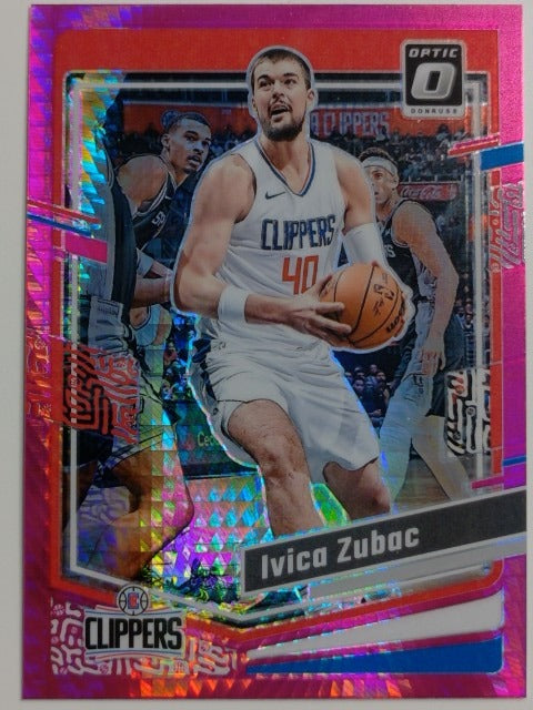 2023-24 Donruss Optic Basketball Hyper Pink Ivica Zubac #16