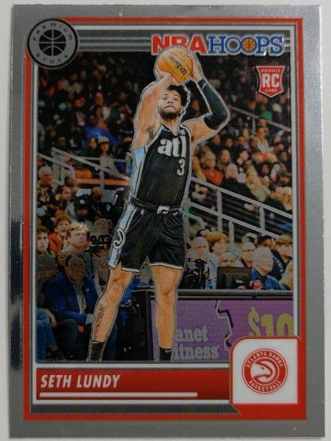 2023-24 Hoops Premium Stock Basketball Seth Lundy #206
