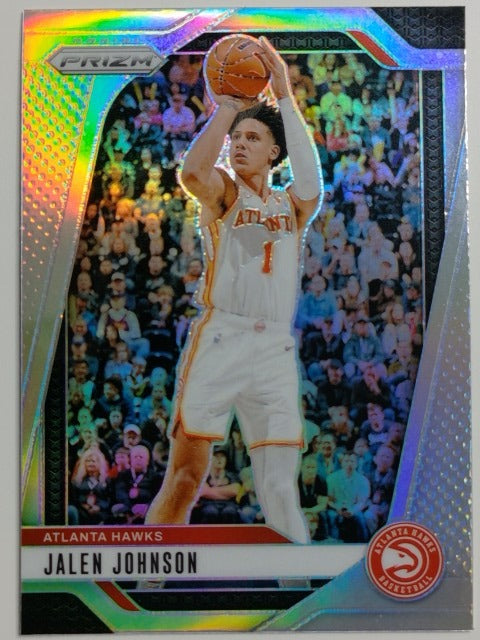 2024-25 Panini Prizm Basketball Prizm Silver Jalen Johnson #120