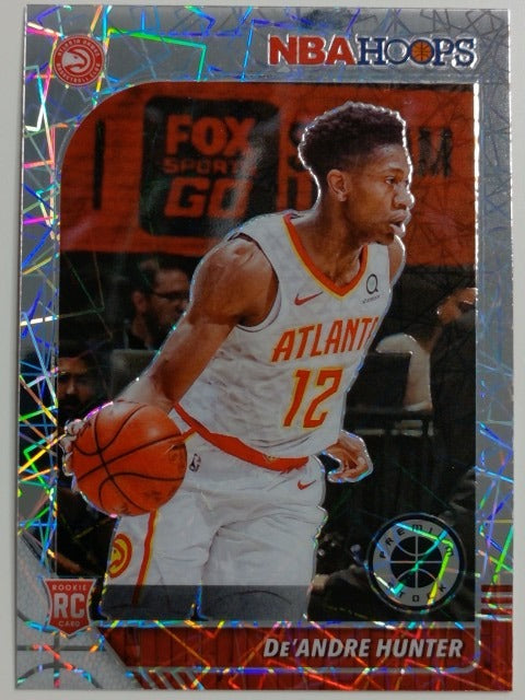 2019-20 Hoops Premium Stock Prizm Silver Laser De'Andre Hunter #202 RC
