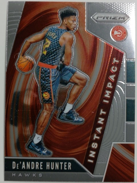 2019-20 Panini Prizm Basketball Instant Impact De'Andre Hunter #4