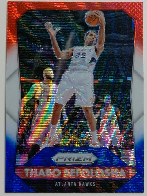 2015-16 Panini Prizm Basketball Red, White & Blue Prizm Thabo Sefolosha #157