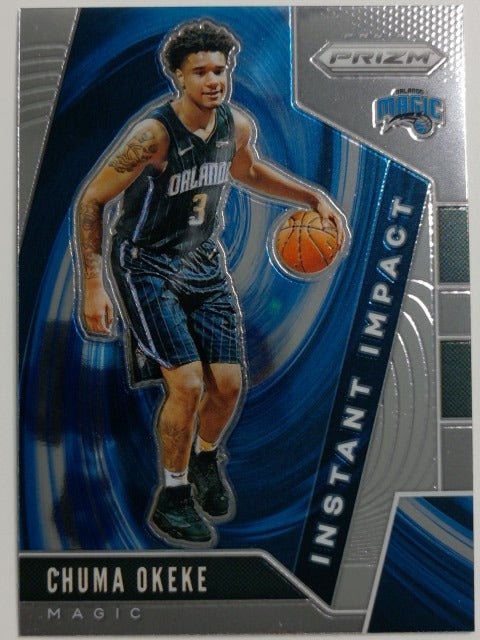 2019-20 Panini Prizm Basketball Instant Impact Chuma Okeke #3