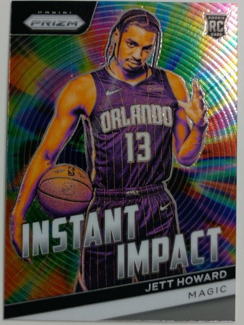 2023-24 Panini Prizm Basketball Instant Impact Jett Howard #5