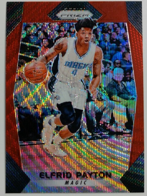 2017-18 Panini Prizm Basketball Prizm Ruby Wave Elfrid Payton #71