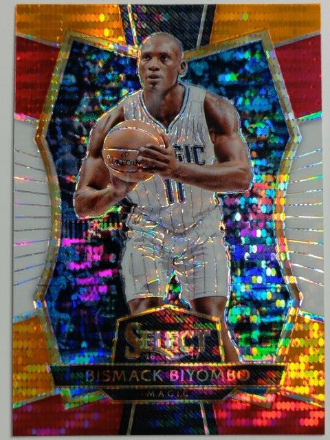 2016-17 Panini Select Basketball Tri-Color Prizm Bismack Biyombo #130
