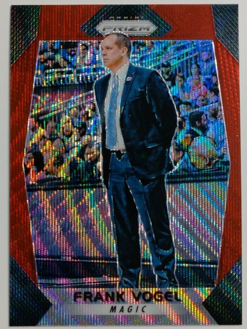 2017-18 Panini Prizm Basketball Prizm Red Pulsar Frank Vogel #80
