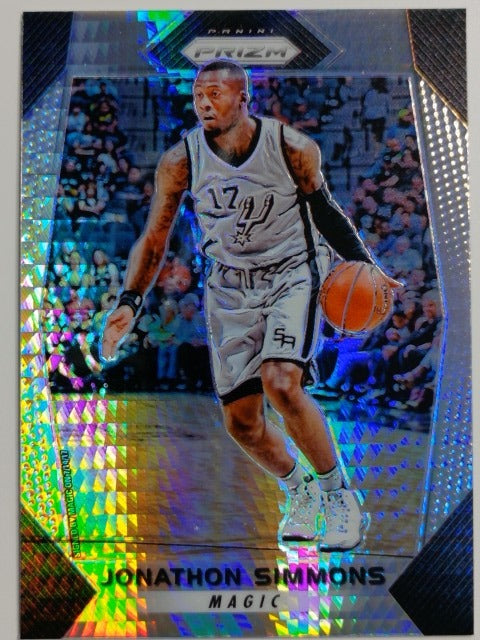 2017-18 Panini Prizm Basketball Prizm Hyper Jonathon Simmons #79