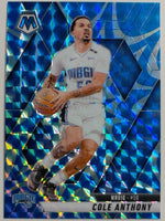 2024-25 Panini Mosaic Basketball Reactive Blue Mosaic Cole Anthony #92