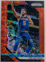 2018-19 Panini Prizm Basketball Prizm Choice Red 60/88 Courtney Lee #297
